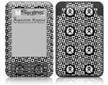 Gothic Punk Pattern - Decal Style Skin fits Amazon Kindle 3 Keyboard (with 6 inch display)