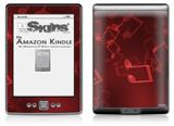 Bokeh Music Red - Decal Style Skin (fits 4th Gen Kindle with 6inch display and no keyboard)