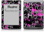 SceneKid Pink - Decal Style Skin (fits Amazon Kindle Touch Skin)