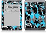 SceneKid Blue - Decal Style Skin (fits Amazon Kindle Touch Skin)