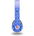 WraptorSkinz Skin Decal Wrap compatible with Beats Solo HD (Original) Gothic Punk Pattern Blue (HEADPHONES NOT INCLUDED)
