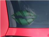 Lips Decal 9x5.5 VintageID 25 Seafoam Green
