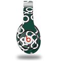 WraptorSkinz Skin Decal Wrap compatible with Beats Studio (Original) Headphones Locknodes 03 Hunter Green Skin Only (HEADPHONES NOT INCLUDED)