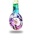 WraptorSkinz Skin Decal Wrap compatible with Beats Studio (Original) Headphones Scene Kid Sketches Rainbow Skin Only (HEADPHONES NOT INCLUDED)