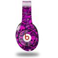 WraptorSkinz Skin Decal Wrap compatible with Beats Studio (Original) Headphones Pink Skull Bones Skin Only (HEADPHONES NOT INCLUDED)