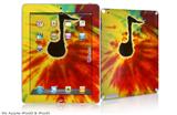 iPad Skin - Tie Dye Music Note 100 (fits iPad2 and iPad3)