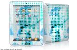 iPad Skin - Electro Graffiti Blue (fits iPad2 and iPad3)