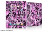 iPad Skin - Scene Kid Sketches Pink (fits iPad2 and iPad3)