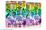 iPad Skin - Scene Kid Sketches Rainbow (fits iPad2 and iPad3)