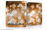 iPad Skin - Bokeh Squared Orange (fits iPad2 and iPad3)