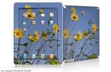 iPad Skin - Yellow Daisys (fits iPad2 and iPad3)