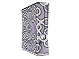 Locknodes 03 Lavender Decal Style Skin for XBOX 360 Slim Vertical
