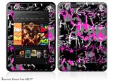 Scene Kid Decal Style Skin fits 2012 Amazon Kindle Fire HD 7 inch