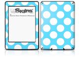 Kearas Polka Dots White And Blue - Decal Style Skin fits Amazon Kindle Paperwhite (Original)