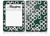 Locknodes 03 Hunter Green - Decal Style Skin fits Amazon Kindle Paperwhite (Original)