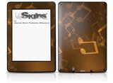 Bokeh Music Orange - Decal Style Skin fits Amazon Kindle Paperwhite (Original)