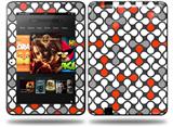 Locknodes 05 Red Decal Style Skin fits Amazon Kindle Fire HD 8.9 inch