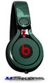WraptorSkinz Skin Decal Wrap compatible with Beats Mixr Headphones Bokeh Music Seafoam Green Skin Only (HEADPHONES NOT INCLUDED)