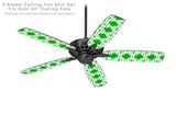 Boxed Green - Ceiling Fan Skin Kit fits most 52 inch fans (FAN and BLADES SOLD SEPARATELY)