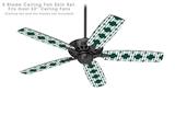 Boxed Hunter Green - Ceiling Fan Skin Kit fits most 52 inch fans (FAN and BLADES SOLD SEPARATELY)