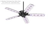 Boxed Lavender - Ceiling Fan Skin Kit fits most 52 inch fans (FAN and BLADES SOLD SEPARATELY)