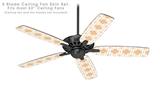 Boxed Peach - Ceiling Fan Skin Kit fits most 52 inch fans (FAN and BLADES SOLD SEPARATELY)