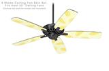 Lemons Yellow - Ceiling Fan Skin Kit fits most 52 inch fans (FAN and BLADES SOLD SEPARATELY)