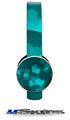 Bokeh Hearts Neon Teal Decal Style Skin (fits Sol Republic Tracks Headphones - HEADPHONES NOT INCLUDED) 